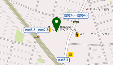 おたからや イオン札幌西岡店の地図画像