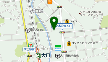 おたからや MEGAドン・キホーテUNY横浜大口店の地図画像