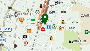 おたからや 松戸駅東口店の地図画像