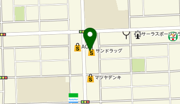 おたからや サンドラッグ中岩田店の地図画像