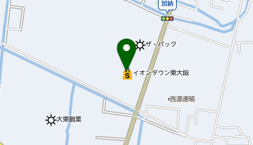おたからや イオンタウン東大阪店の地図画像