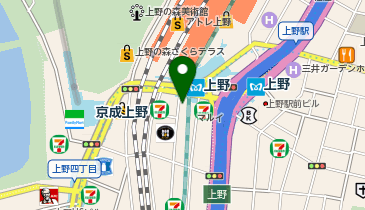 おたからや 上野マルイ店の地図画像