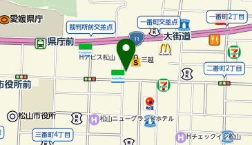 おたからや 松山本店の地図画像