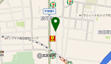 おたからや 天神橋五丁目店の地図画像