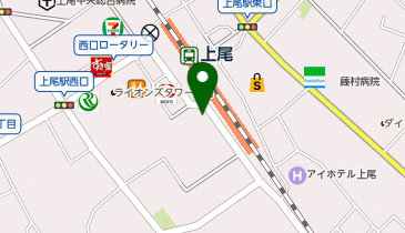 おたからや 上尾ショーサンプラザ店の地図画像
