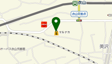 おたからや マルナカ美沢店の地図画像