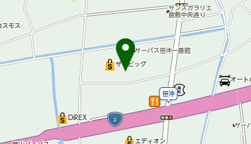 おたからや ザ・ビッグ倉敷店の地図画像