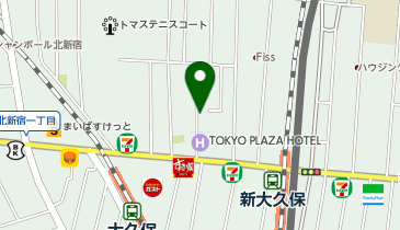 おたからや 新大久保駅前店の地図画像
