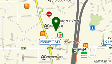 おたからや 所沢本店の地図画像