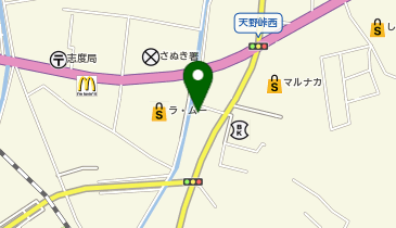 おたからや 志度店の地図画像