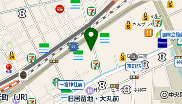 おたからや 三宮センター街店の地図画像