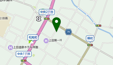 おたからや 上田海野町店の地図画像