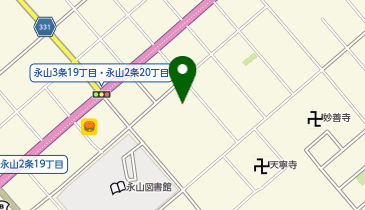 おたからや 永山3条店の地図画像