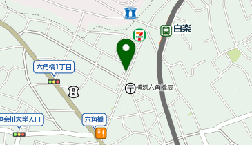 おたからや 白楽六角橋店の地図画像