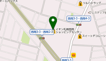 おたからや イオン札幌西岡店の地図画像
