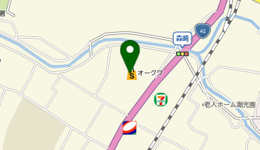 おたからや オークワ湯浅店の地図画像