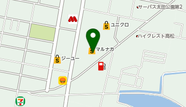 おたからや パワーシティレインボー店の地図画像