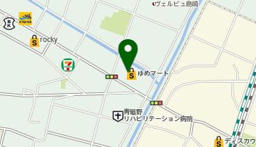 おたからや ゆめマート島崎店の地図画像