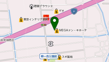 おたからや MEGAドン・キホーテ岐阜瑞穂店の地図画像