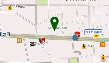 おたからや 六丁の目店の地図画像