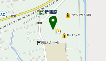 おたからや イオンタウン蒲原店の地図画像