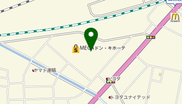 おたからや MEGAドン・キホーテ浜松可美店の地図画像