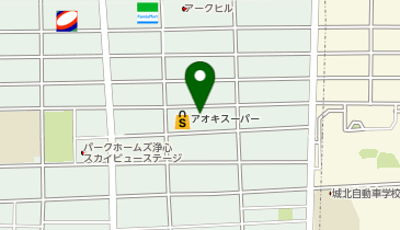 おたからや アオキスーパー上名古屋店の地図画像