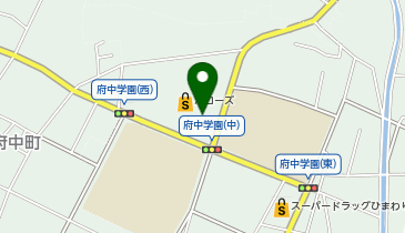 おたからや ハローズ府中店の地図画像