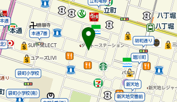 おたからや 本通店の地図画像