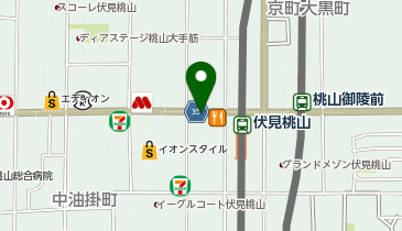 おたからや 伏見桃山駅前店の地図画像