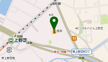 おたからや 上野芝店の地図画像