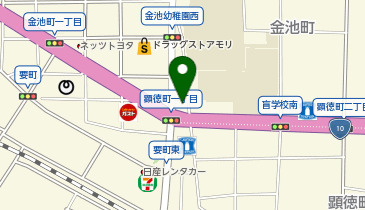 おたからや 大分金池店の地図画像
