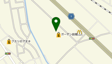 おたからや ガーデン前橋店の地図画像