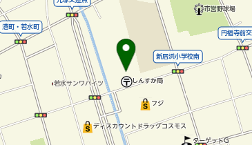 おたからや フジ新居浜店の地図画像