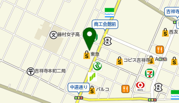 おたからや 東急百貨店吉祥寺店の地図画像