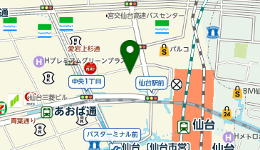 おたからや 仙台店の地図画像