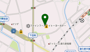 おたからや イトーヨーカドー津久野店の地図画像