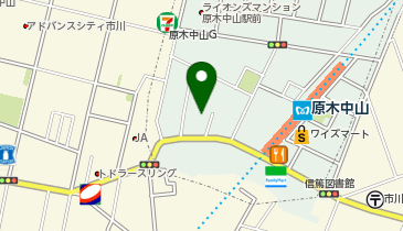 おたからや 原木中山店の地図画像