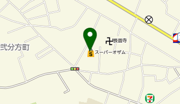 おたからや スーパーオザム大楽寺店の地図画像