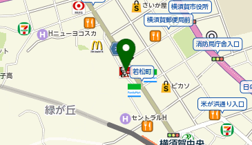おたからや 横須賀中央店の地図画像