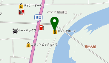 おたからや ドン・キホーテ福島店の地図画像