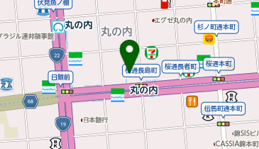 おたからや 丸の内駅前店の地図画像