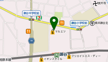 おたからや マルエツ瀬谷店の地図画像