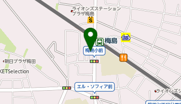 おたからや 梅島駅前店の地図画像