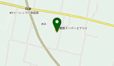 おたからや エブリイ六条店の地図画像