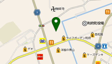 おたからや 利府店 三越利府区画の地図画像