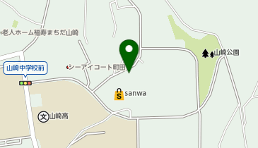 おたからや スーパー三和山崎店の地図画像