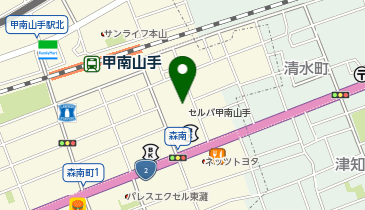おたからや セルバ甲南山手店の地図画像