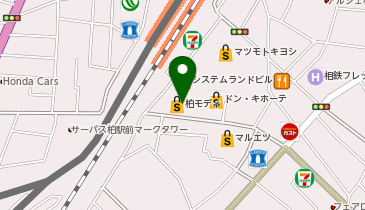 おたからや 柏モディ店の地図画像