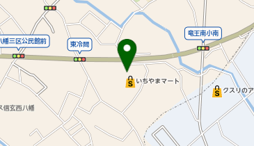 おたからや いちやまマート竜王アルプス通り店の地図画像
